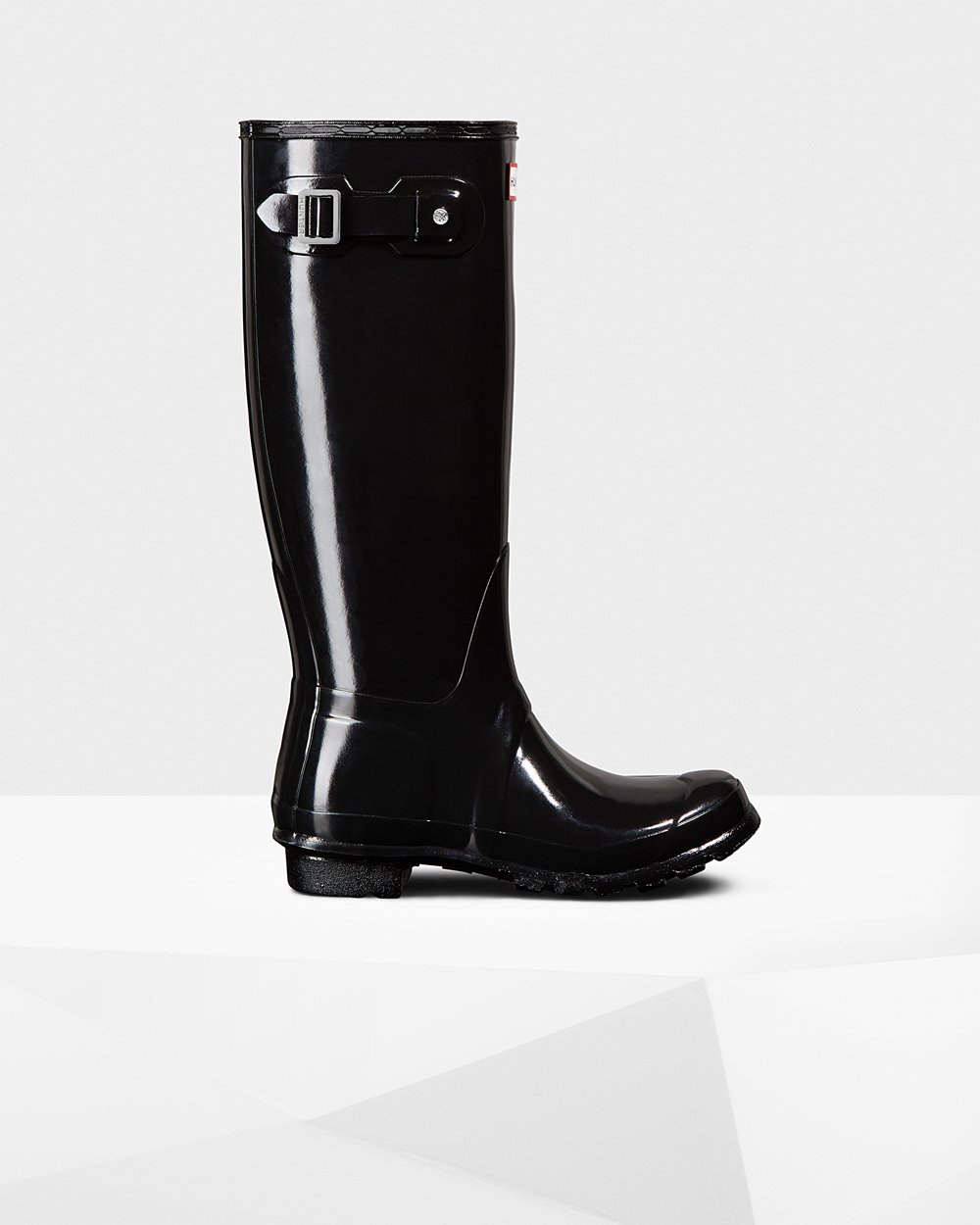 Botas De Altas Original Gloss Hunter Mujer - Negros - 016985ZLQ